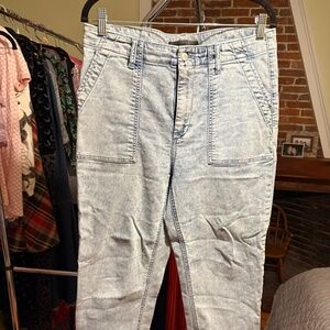 Joe's Stonewashed Mom Jeans